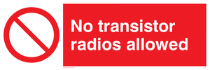 PV51: no transistor radios allowed