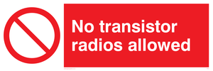 PV51: no transistor radios allowed