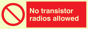PV51: no transistor radios allowed