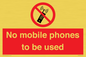 PV5100: no mobile phones to be used