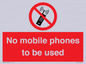 PV5100: no mobile phones to be used