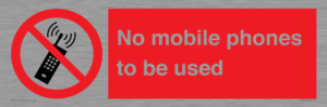 PV5100: no mobile phones to be used