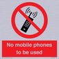 PV5100: no mobile phones to be used