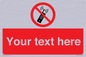 PV5105: Custom No Mobiles Sign