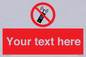 PV5105: Custom No Mobiles Sign