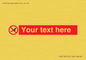 PV5118: Custom No Dog Fouling Sign