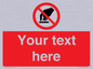 PV5119: Custom Do Not Touch Sign