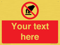 PV5119: Custom Do Not Touch Sign
