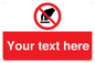 PV5119: Custom Do Not Touch Sign