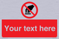 PV5119: Custom Do Not Touch Sign