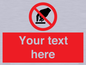 PV5119: Custom Do Not Touch Sign