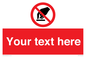 PV5119: Custom Do Not Touch Sign