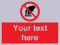 PV5119: Custom Do Not Touch Sign