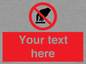 PV5119: Custom Do Not Touch Sign