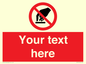 PV5119: Custom Do Not Touch Sign