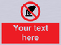PV5119: Custom Do Not Touch Sign