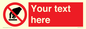 PV5119: Custom Do Not Touch Sign