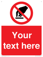 PV5119: Custom Do Not Touch Sign