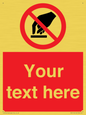 PV5119: Custom Do Not Touch Sign