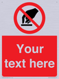 PV5119: Custom Do Not Touch Sign