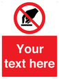 PV5119: Custom Do Not Touch Sign