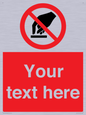 PV5119: Custom Do Not Touch Sign