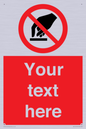 PV5119: Custom Do Not Touch Sign