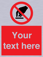 PV5119: Custom Do Not Touch Sign