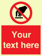 PV5119: Custom Do Not Touch Sign