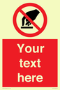 PV5119: Custom Do Not Touch Sign