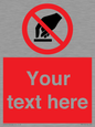 PV5119: Custom Do Not Touch Sign