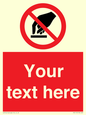 PV5119: Custom Do Not Touch Sign