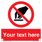 PV5119: Custom Do Not Touch Sign