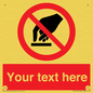 PV5119: Custom Do Not Touch Sign