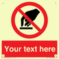PV5119: Custom Do Not Touch Sign