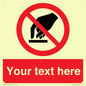 PV5119: Custom Do Not Touch Sign