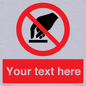 PV5119: Custom Do Not Touch Sign