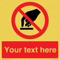 PV5119: Custom Do Not Touch Sign