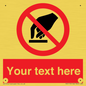 PV5119: Custom Do Not Touch Sign