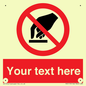 PV5119: Custom Do Not Touch Sign