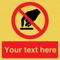 PV5119: Custom Do Not Touch Sign
