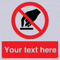 PV5119: Custom Do Not Touch Sign