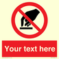 PV5119: Custom Do Not Touch Sign