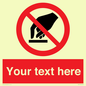 PV5119: Custom Do Not Touch Sign