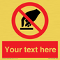 PV5119: Custom Do Not Touch Sign