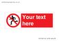 PV5138: Custom No Running Sign