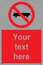 PV5139: Custom No Skateboarding Sign
