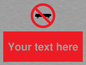 PV5139: Custom No Skateboarding Sign