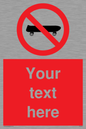 PV5139: Custom No Skateboarding Sign
