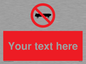 PV5139: Custom No Skateboarding Sign